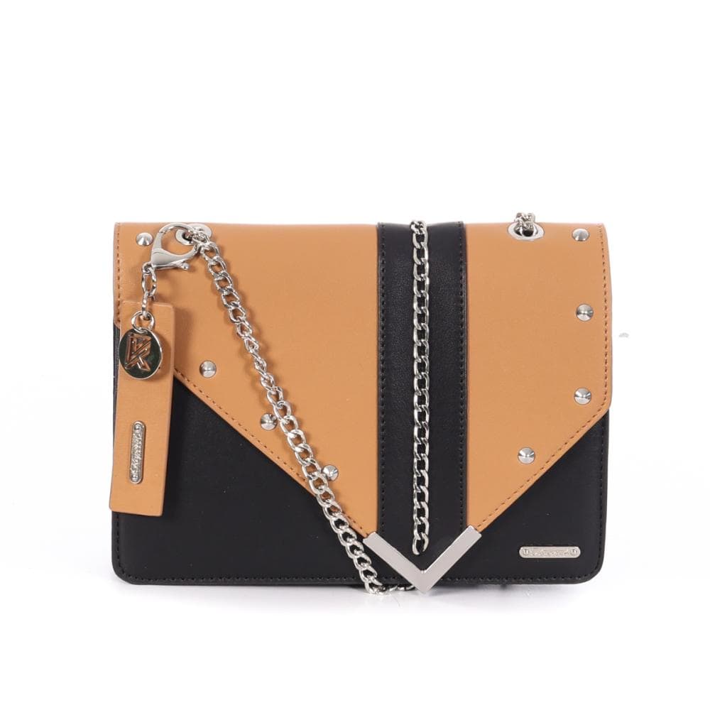 Sac à Bandoulière Marron/Noir Femme Kaporal NOEMA 1