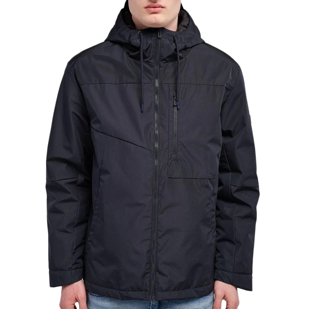 Parka Noir Homme Teddy Smith Olivan 1
