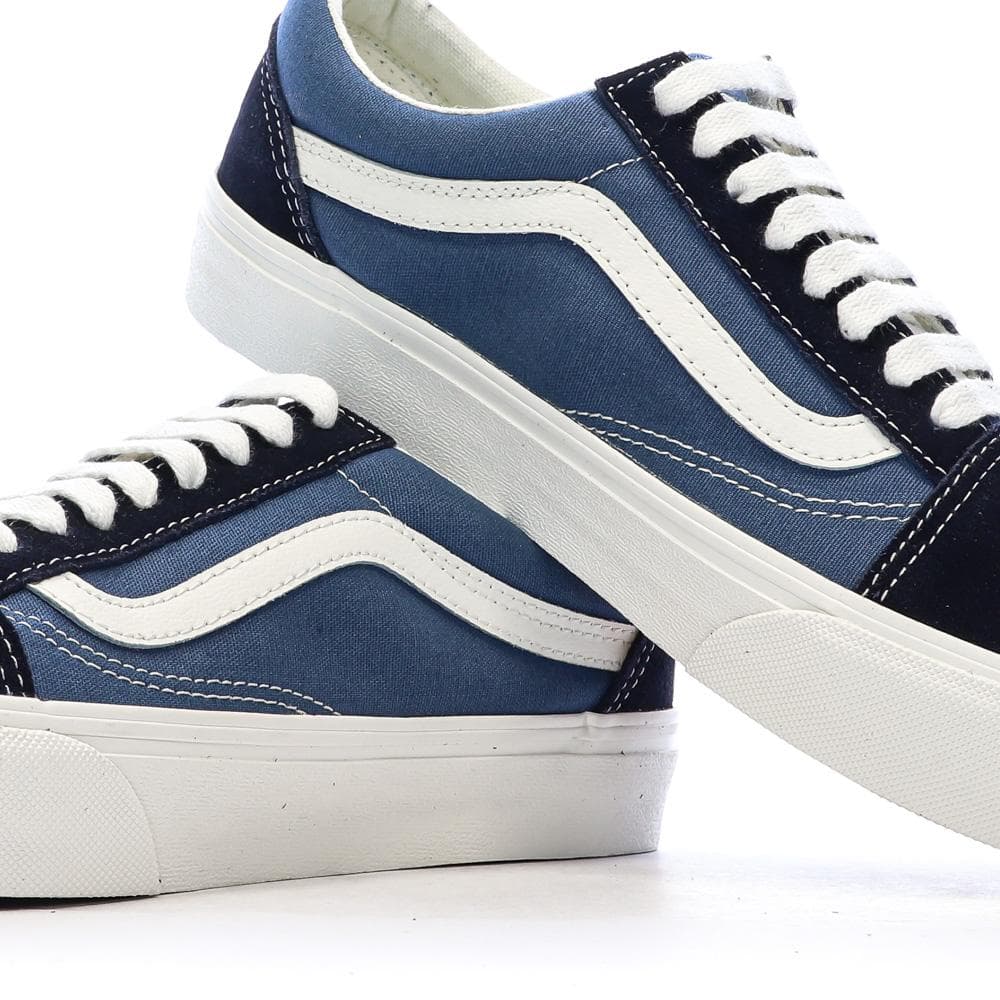 Baskets Bleu/Marine Homme Vans Old Skool Marshmallow 7