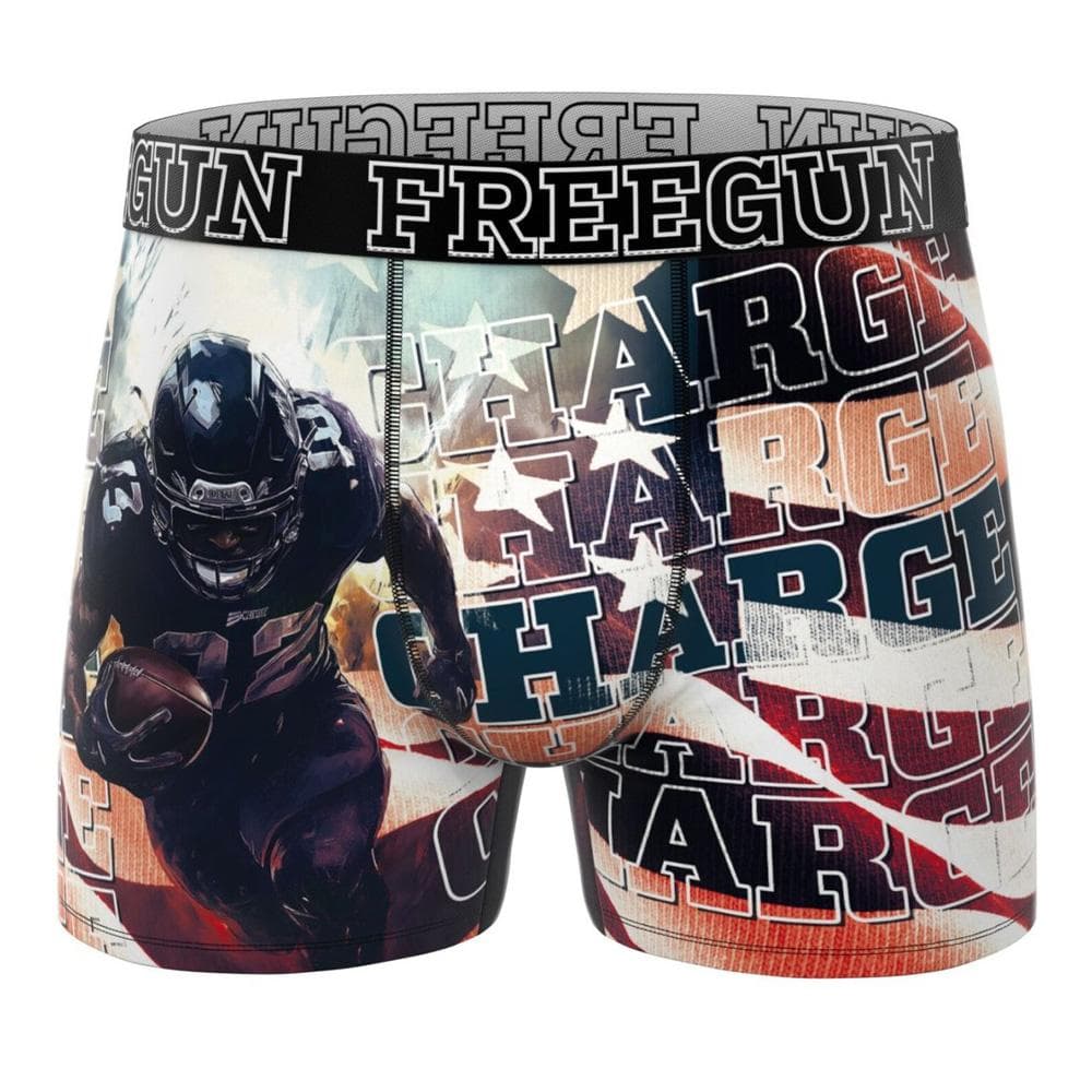 Boxer Noir/Bleu Garçon Freegun USA 1