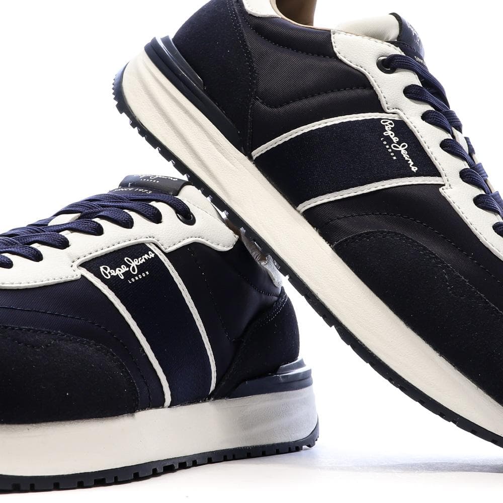 Baskets Blanches/Marines Homme Pepe jeans Buster 7