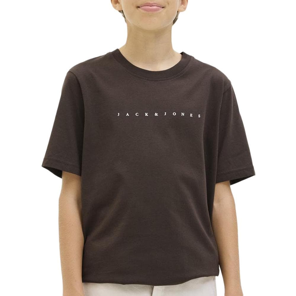 T-shirt Marron Garçon Jack & Jones Jestar 1