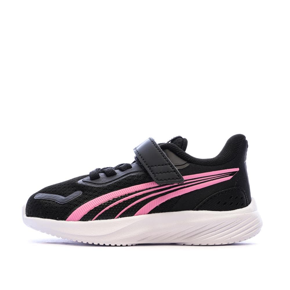 Baskets Noir/Rose Fille Puma Pounce Ac+ 1