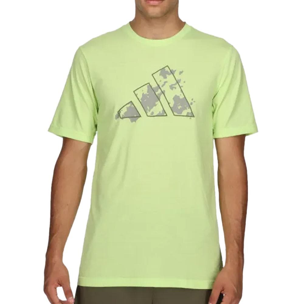 T-shirt Vert Homme Adidas Trail Essentials 1