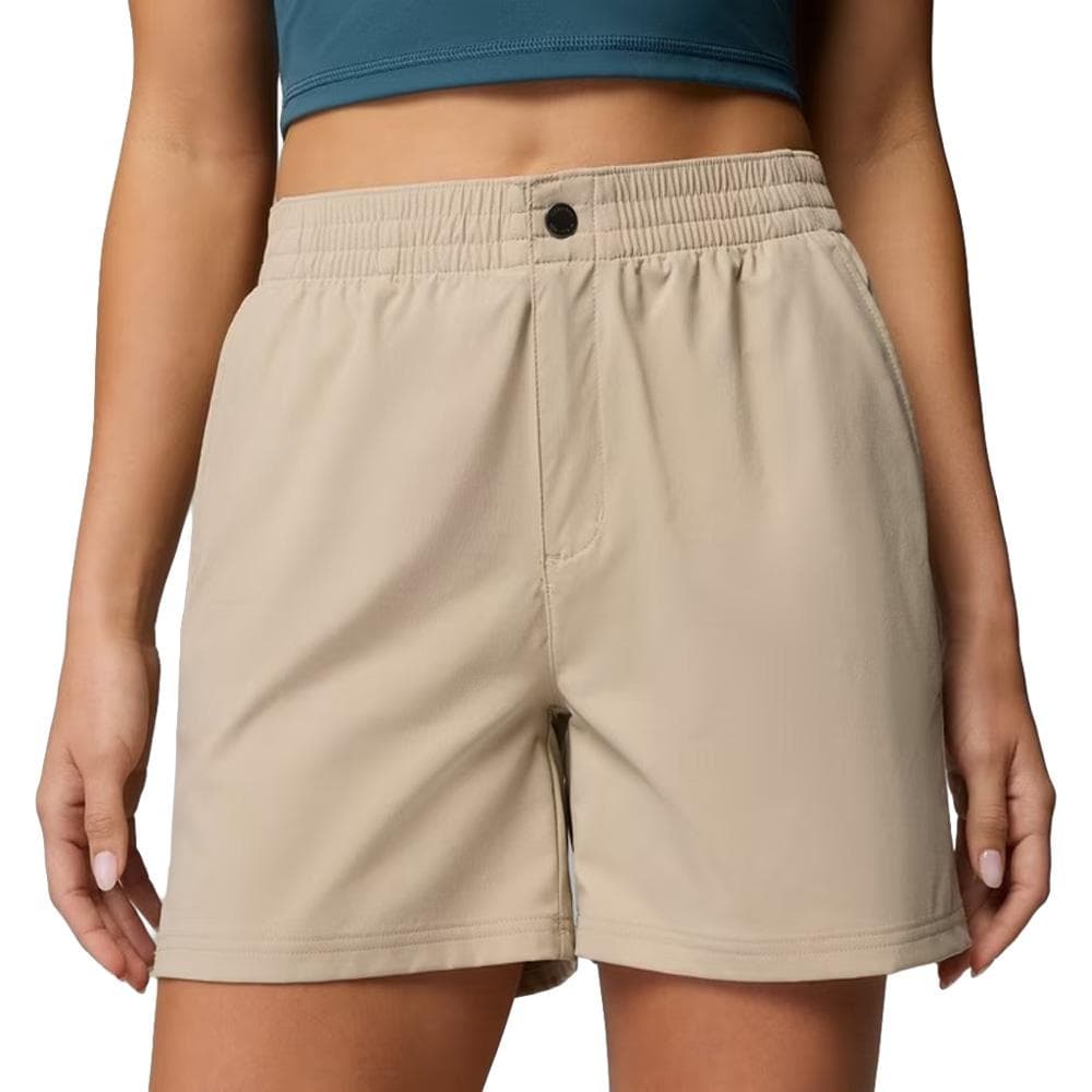 Short de Randonnée Beige Femme Columbia Cedar Crest 1