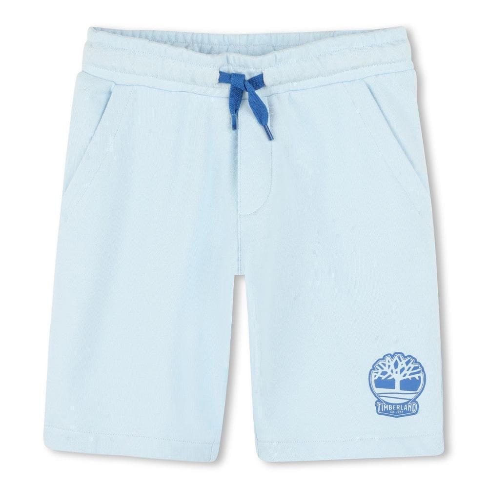 Short Bleu Clair Garçon Timberland T60460/78B-CD 1