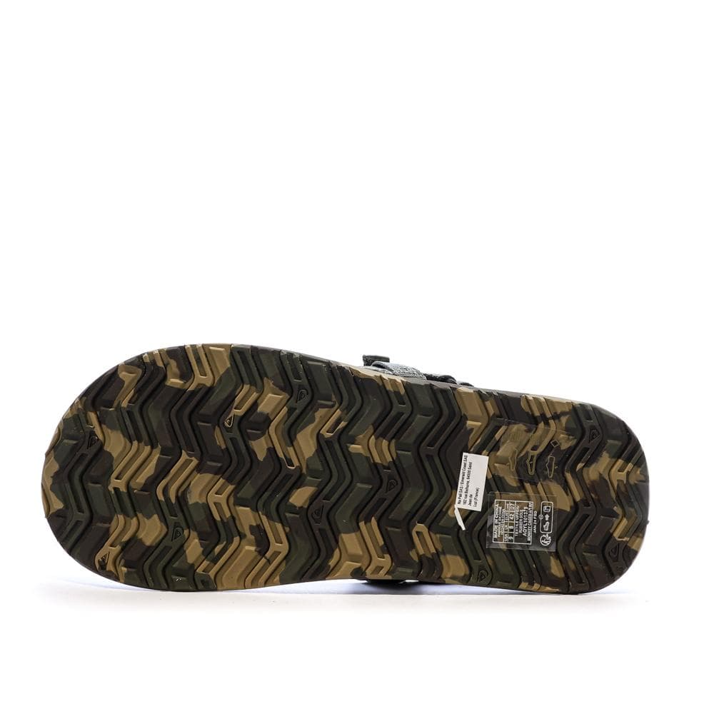Sandales Kaki Homme Quiksilver Monkey Caged 4