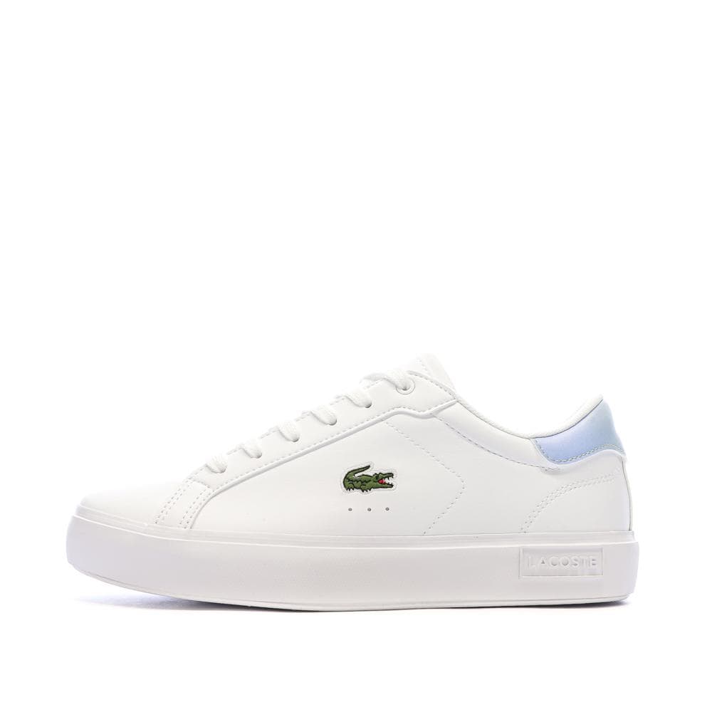 Baskets Blanches/Bleu Ado Lacoste Powercourt 1