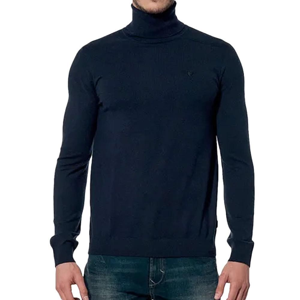 Pull Col Roulé Marine Homme Kaporal Arianh 1