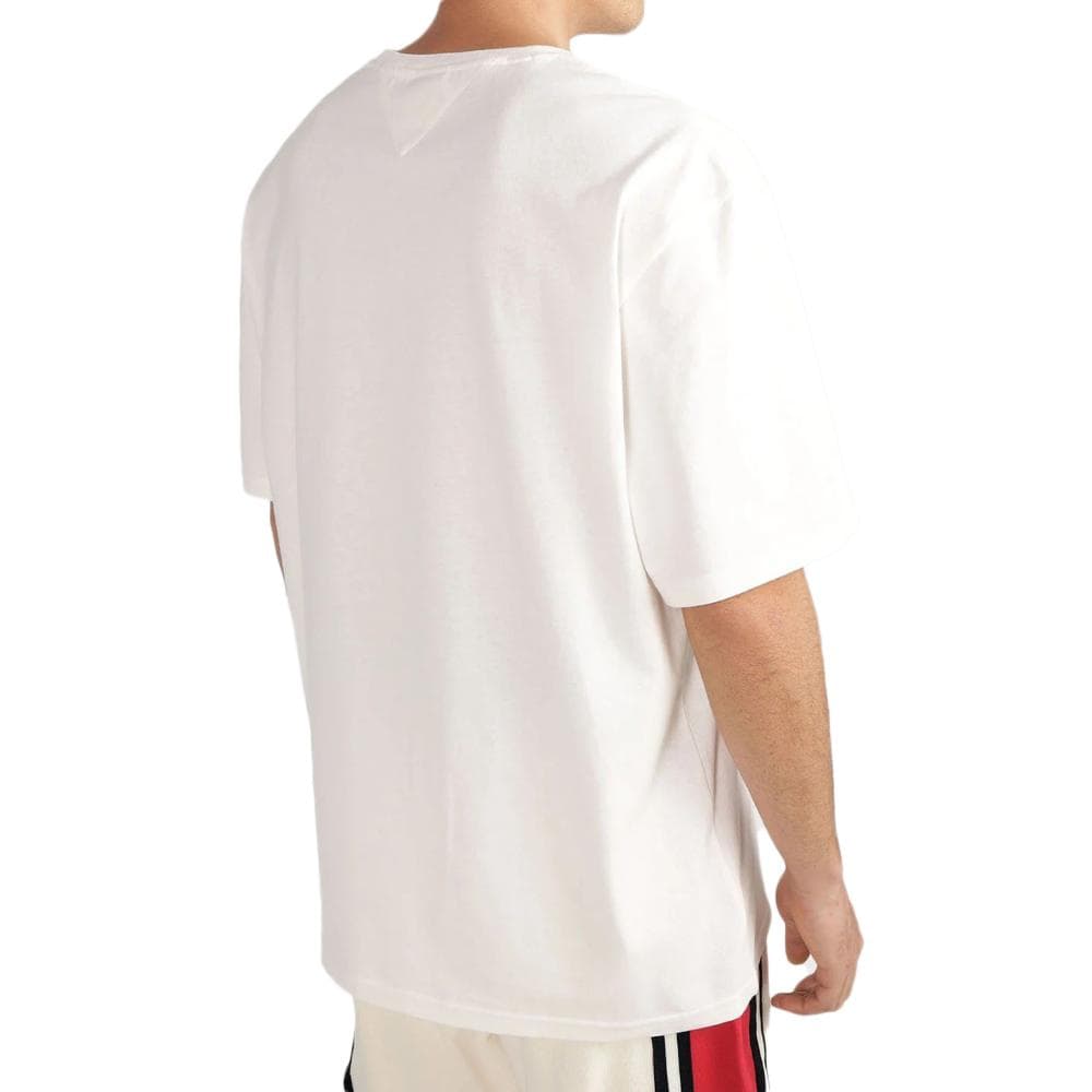 T-shirt Blanc Homme Tommy Hilfiger Crest Varsit 2