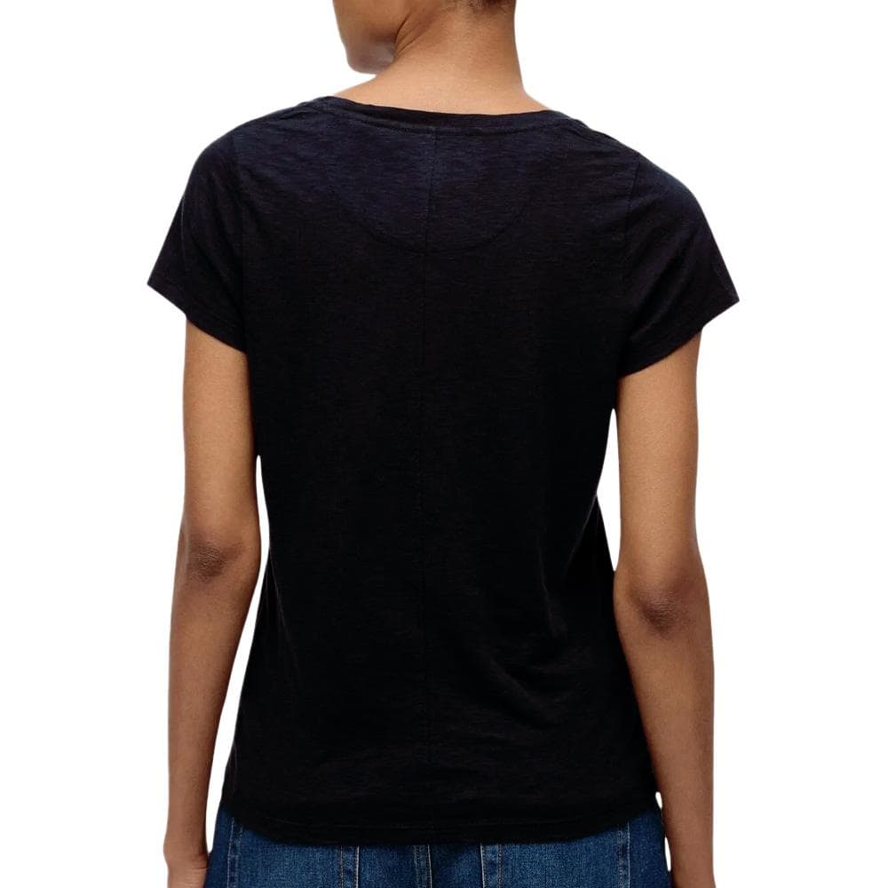 T-shirt Noir Femme Superdry Studios Scoop 2