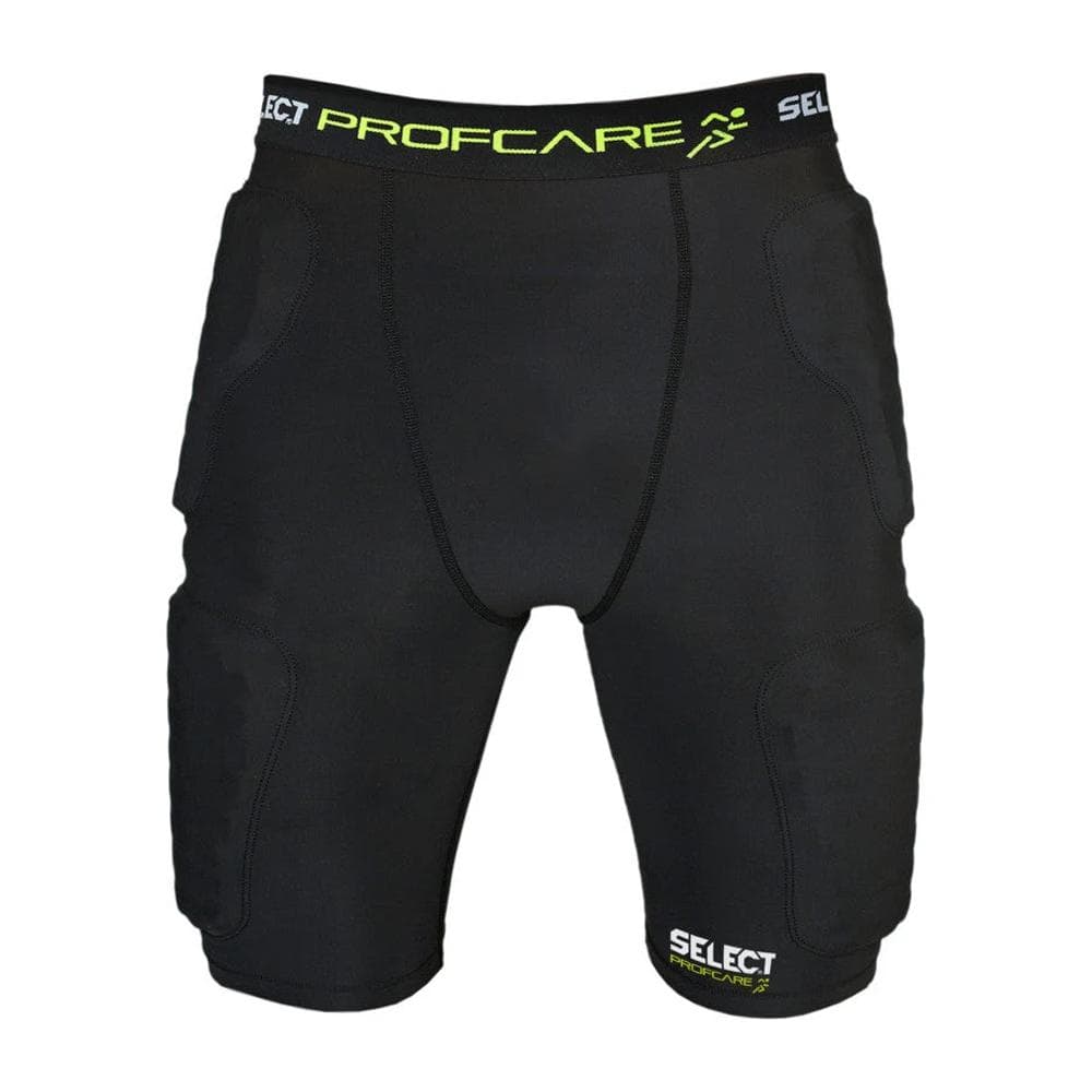Short Compression Noir Homme Select with pads 1