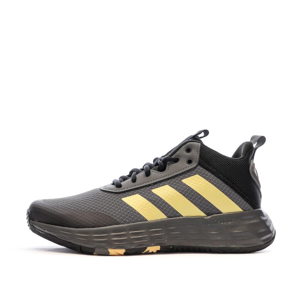 Chaussures de basketball Gris/Noir Mixte Adidas Ownthegame 2.0 K 1