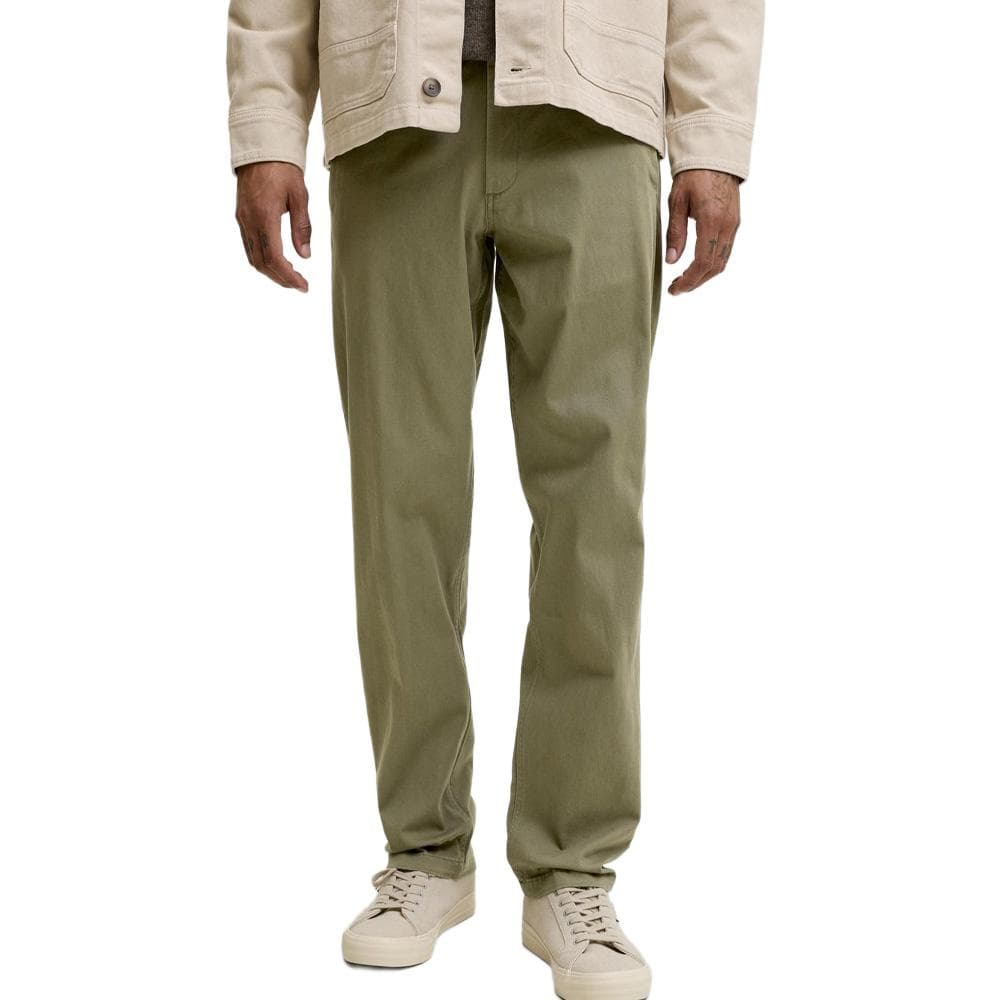 Pantalon Chino Kaki Homme Jack & JonesTkane 1