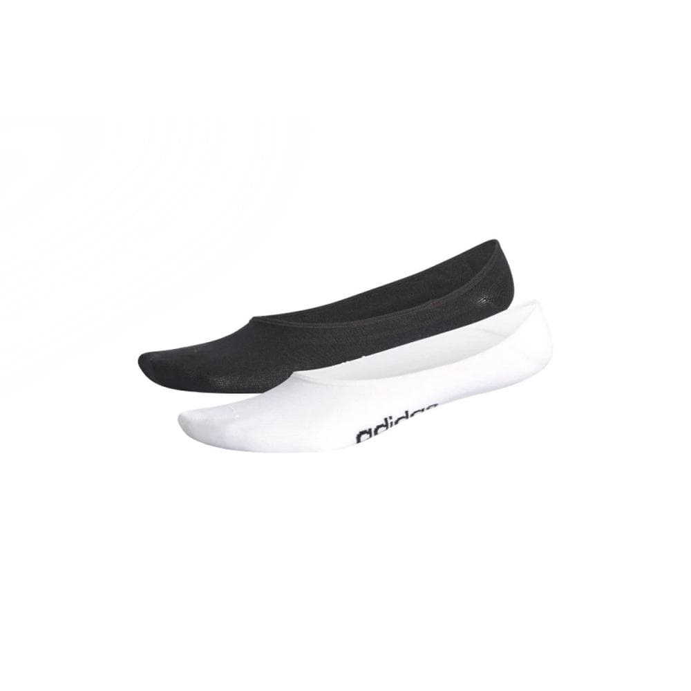 Chaussettes invisibles noir/blanc homme/femme Adidas 2