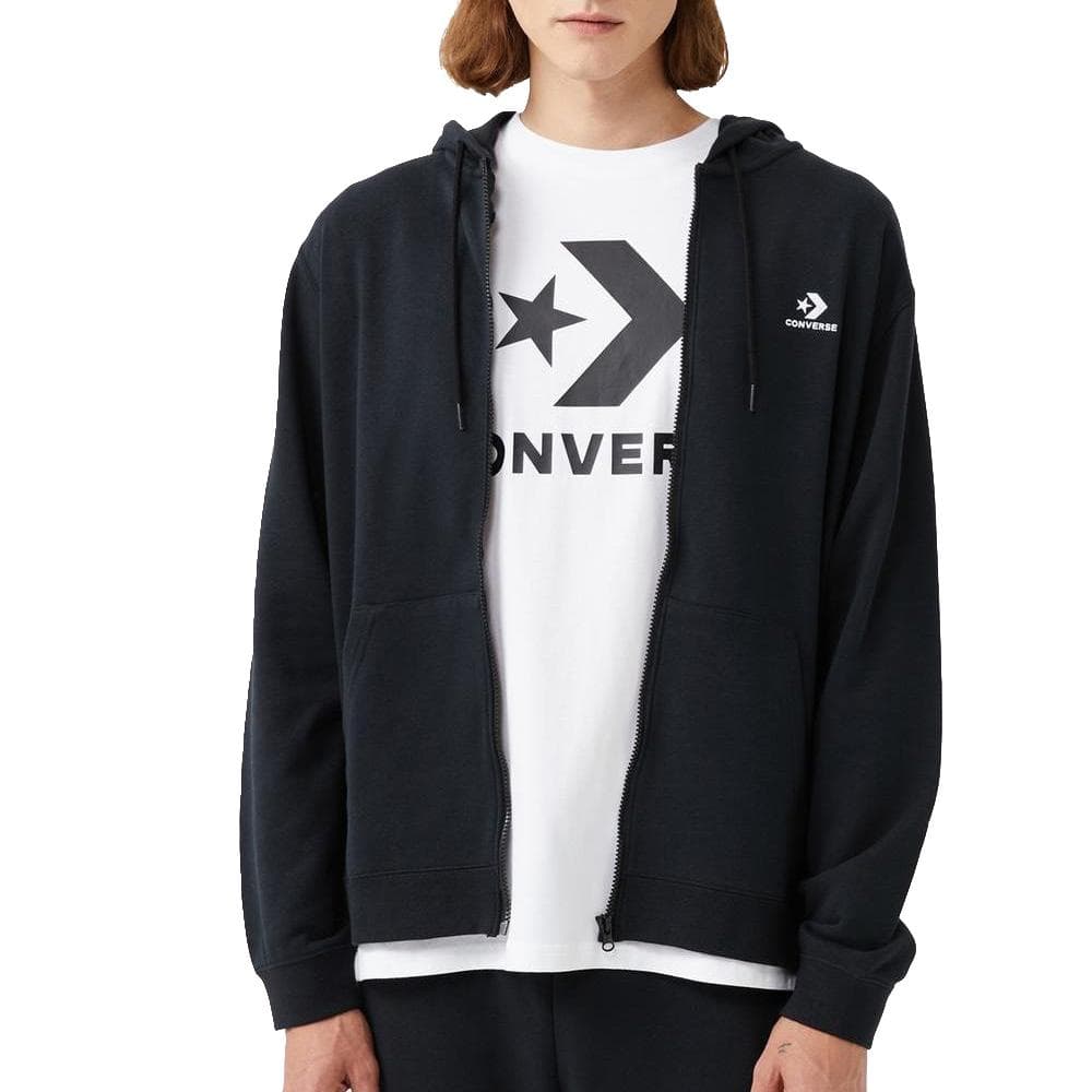 Veste Zippé Noir Homme Converse Classic 2