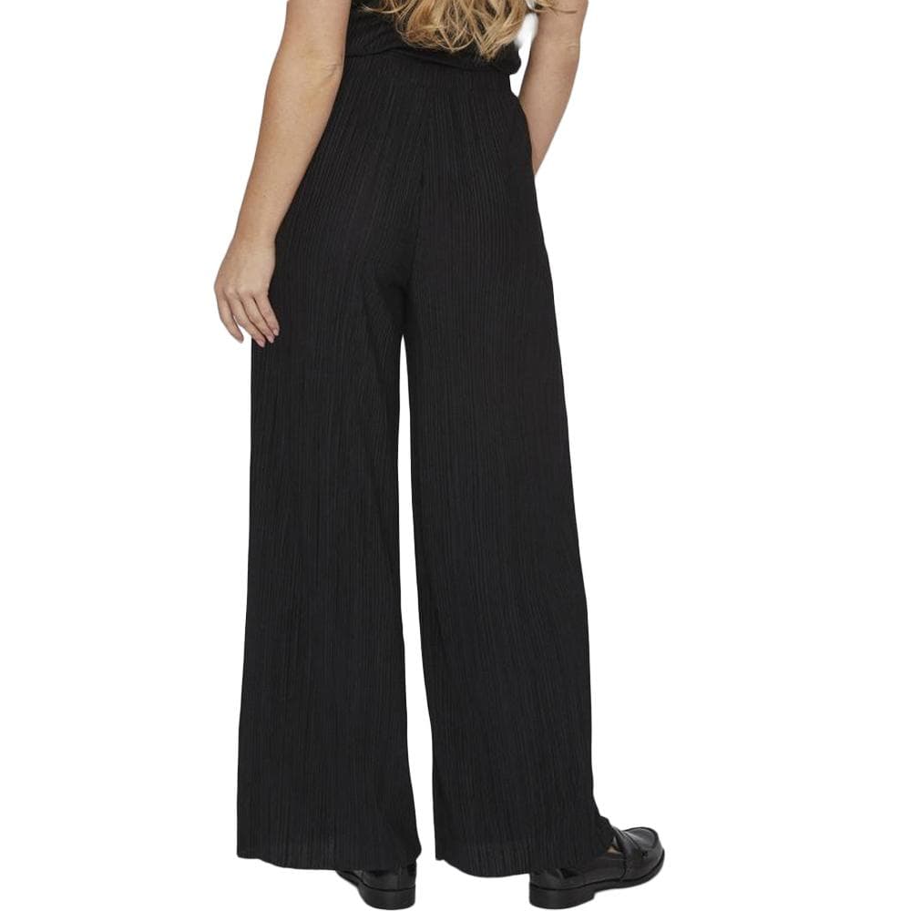 Pantalon fluide Noir Femme Vila Viplisa 2