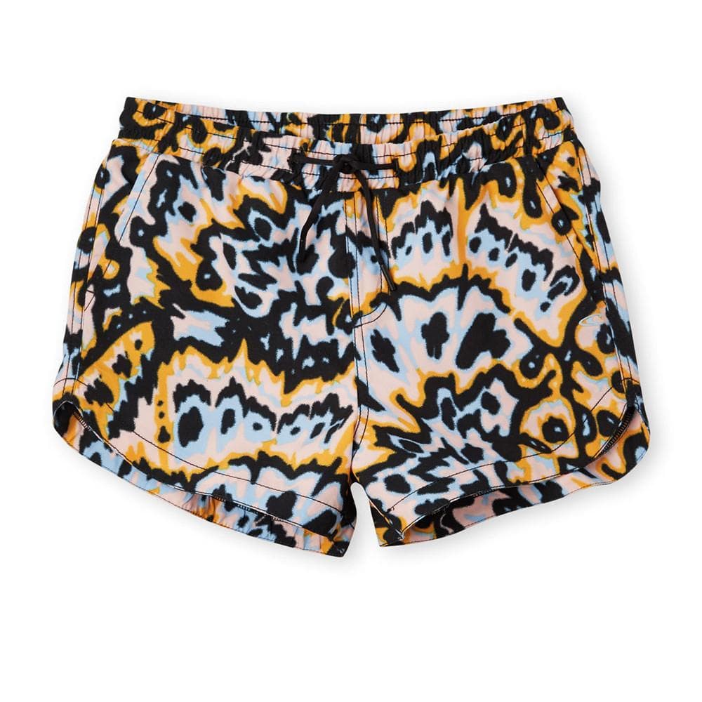 Short Orange/Noir/Bleu Fille O'Neill Aop Beach 1