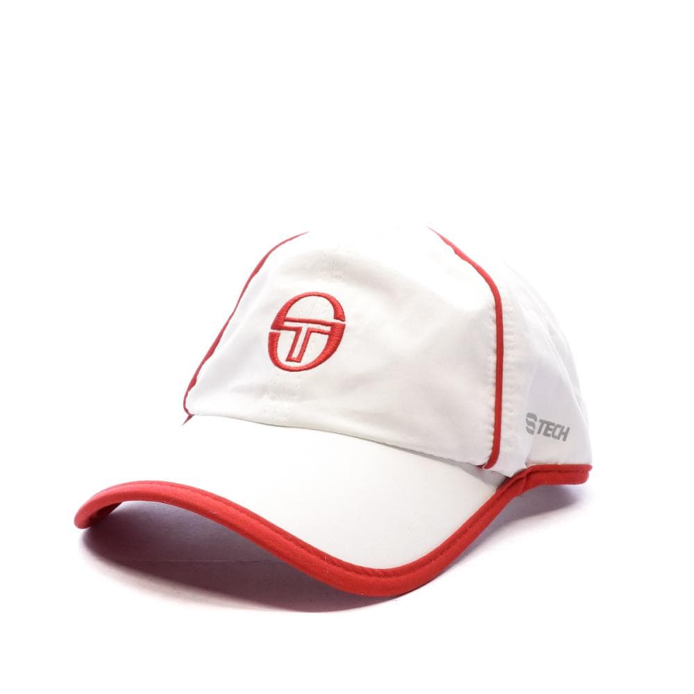 Casquette blanche/rouge homme Sergio Tacchini Club Tech 4