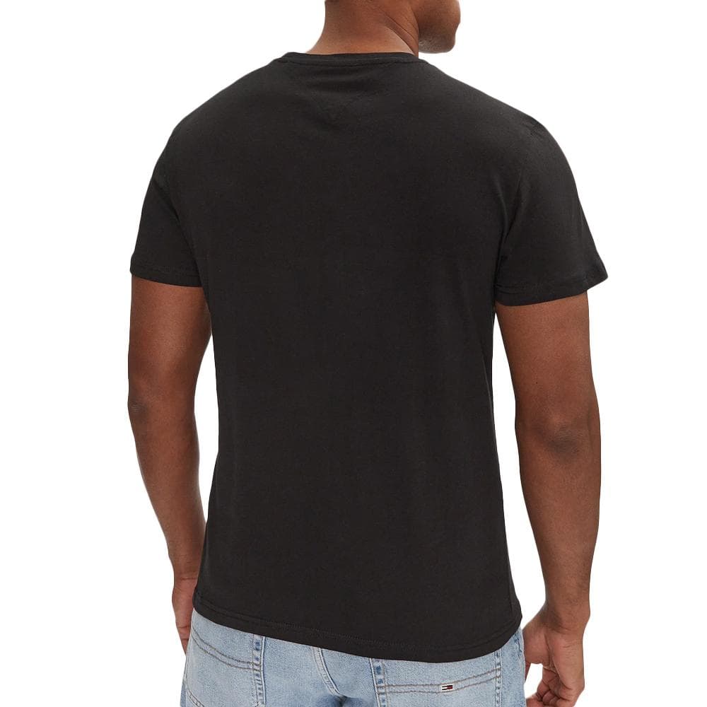T-Shirt Noir Homme Tommy Hilfiger Slim Entry Graph 2