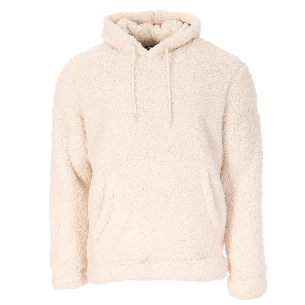 Sweat Sherpa Écru Homme Paname Brothers Full Zip 1