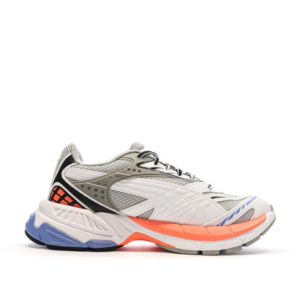 Baskets Noires/Blanc/Orange Homme Puma Velophasis 2