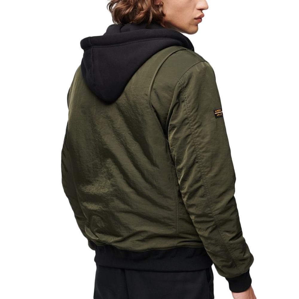 Veste Kaki Homme Superdry Hooded 2