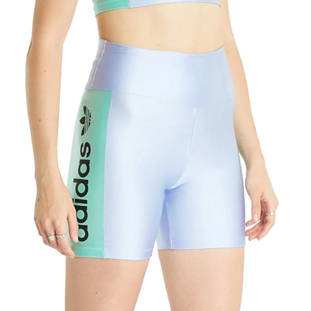 Short de Sport Violet Femme Adidas Short Leggings 1