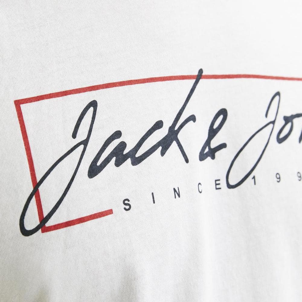 T-shirt Blanc Homme Jack & Jones Hzuri 3