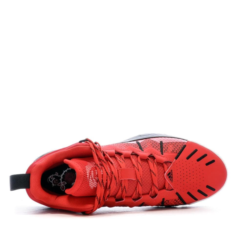 Chaussures de Basketball Rouges Homme Adidas D Rose Son Of Chi 4