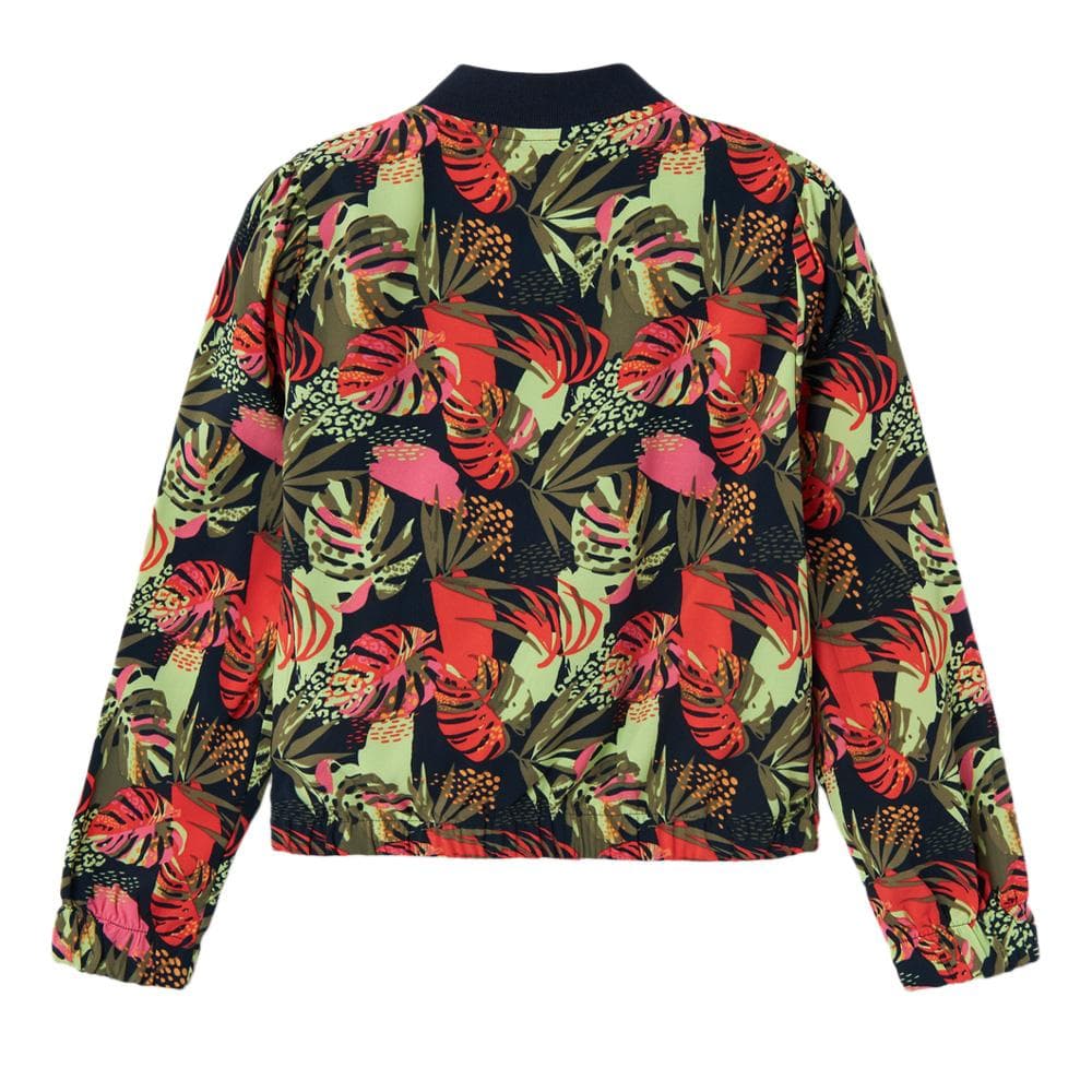 Veste Marine à fleurs Fille Name It Vana 2