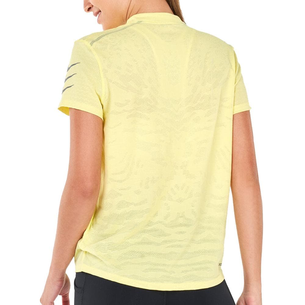 T-shirt Jaune Femme Nike Dfadv 2