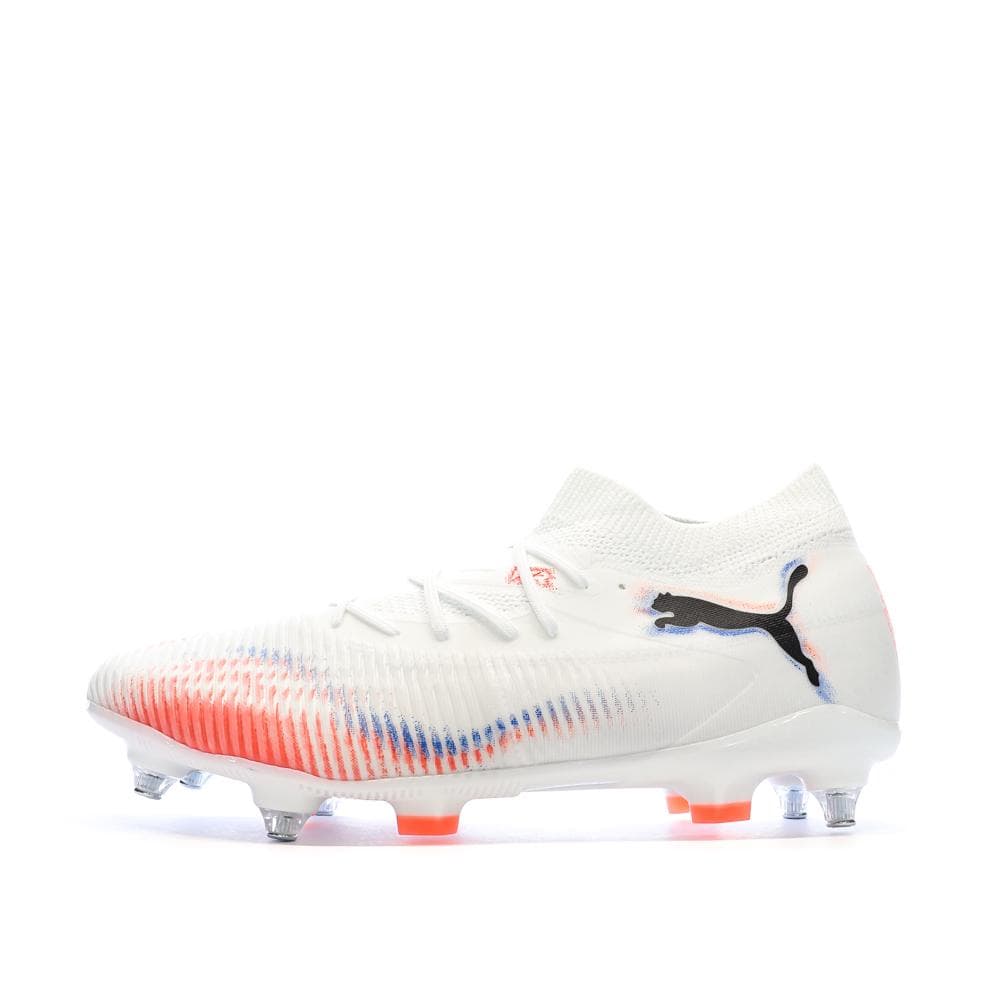 Chaussures de football Blanches/Oranges Homme Puma Future 8 Match 1