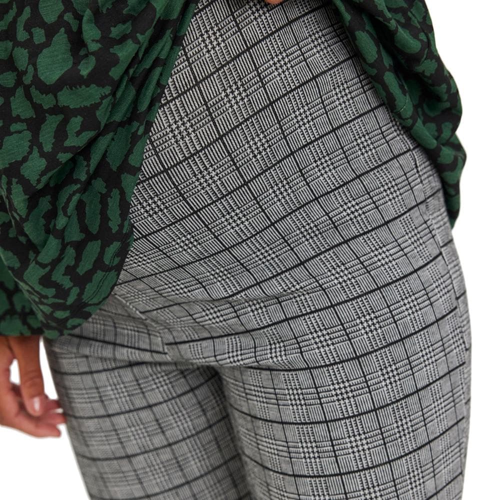 Legging de Grossesse Noir/Gris Femme Mamalicious Noelli 3