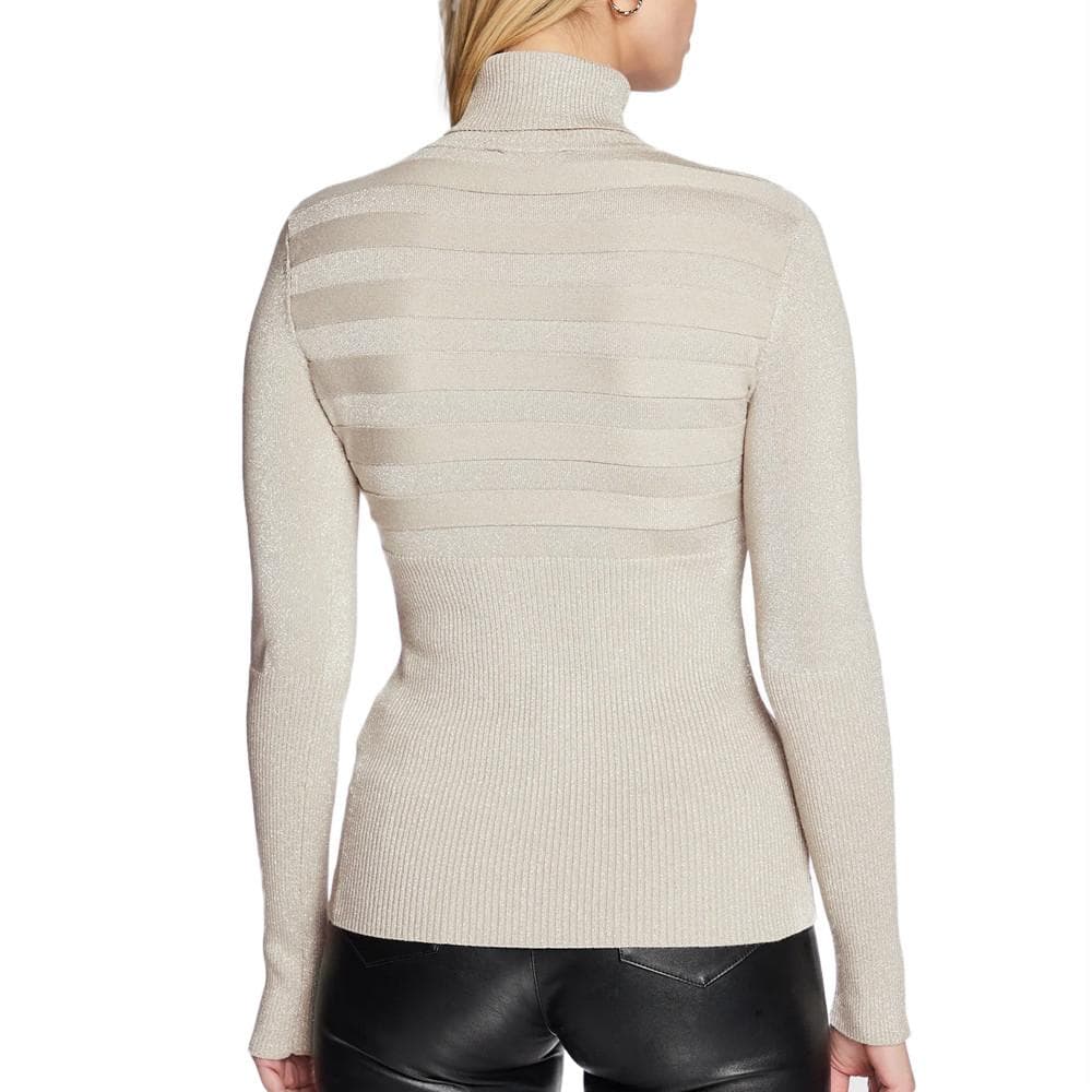 Pull Gris/Beige Brillant Femme Morgan Mentosa 2
