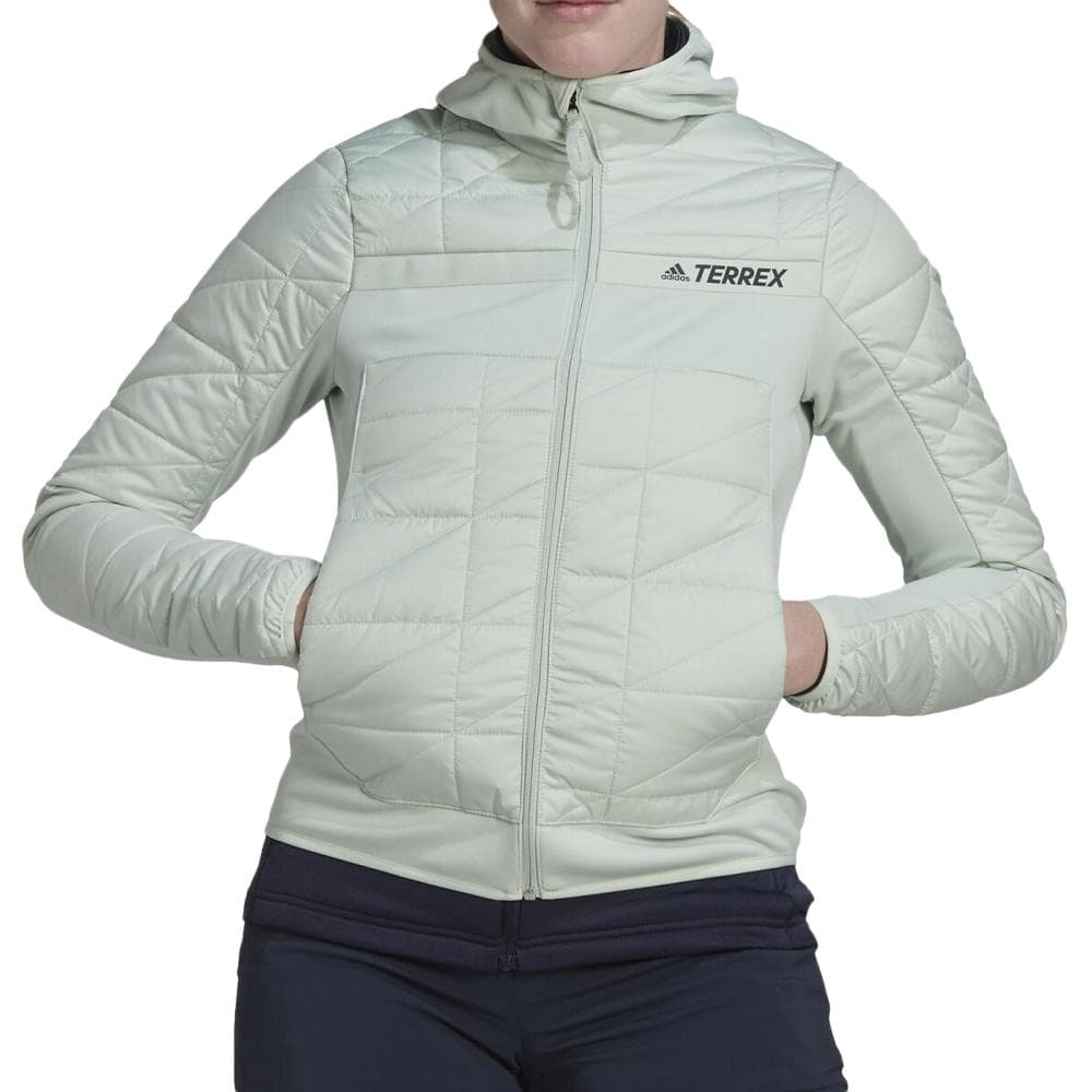Doudoune Verte Femme Adidas HH9059 1