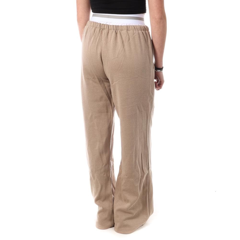 Pantalon Fluide Beige Femme Monday Premium Wide 2