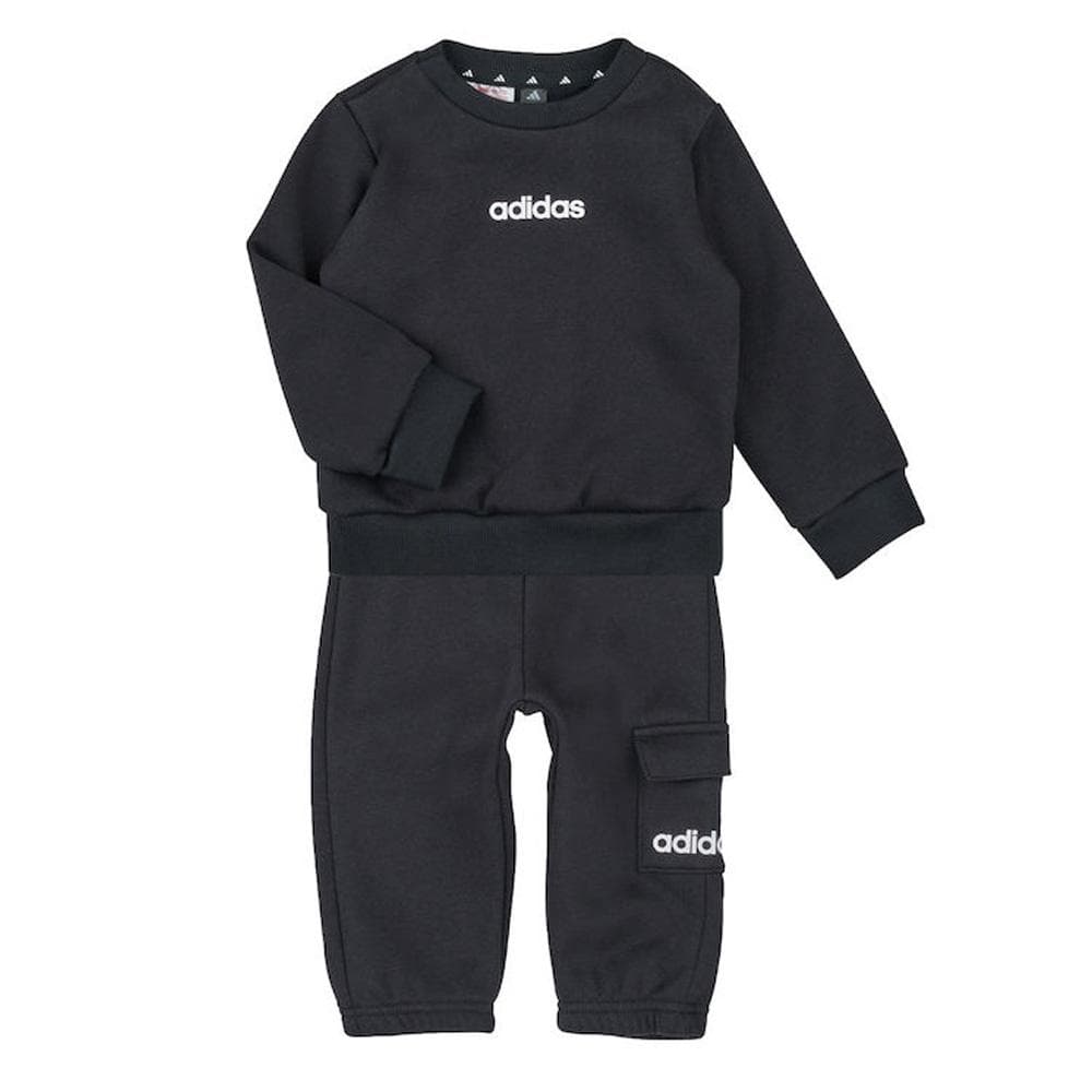 Ensemble Survêtement Noir Garçon Adidas Lin 1