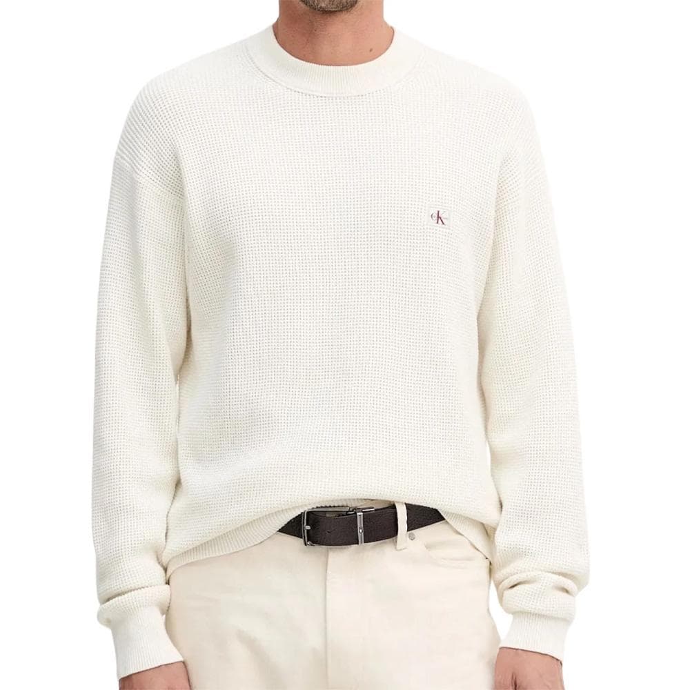 Pull Blanc Homme Calvin Klein 350terry Monog YAS 1
