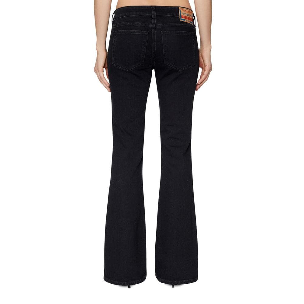 Jean Slim Fit Noir Femme Diesel Pantaloni 2