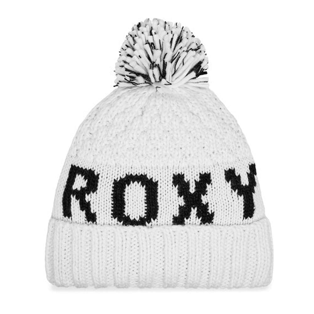 Bonnet Blanc/Noir Femme Roxy Tonic 1