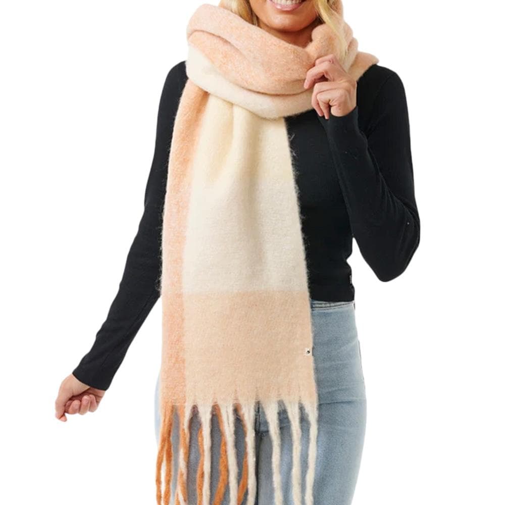 Écharpe Orange/Écru Femme Rip Curl Soleil Tassle 1