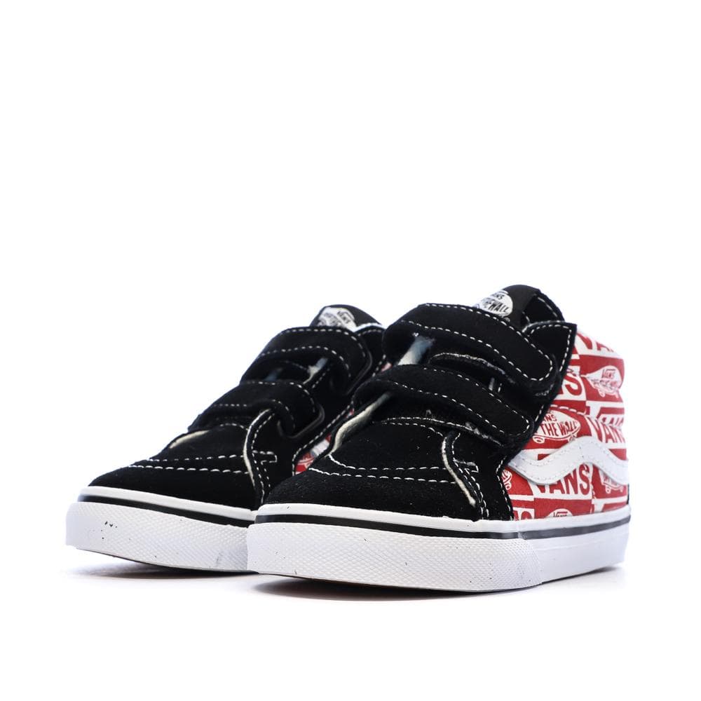 Baskets Rouge/Noir Enfant Vans Td Sk8-mid Reissue V Logo 6
