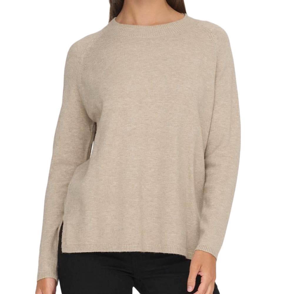 Pull Beige Femme JDY Marco Slit 1