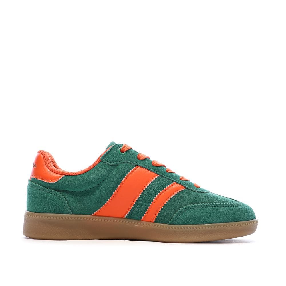 Baskets Vert Foncé/Orange Femme Teddy Smith 120235 2