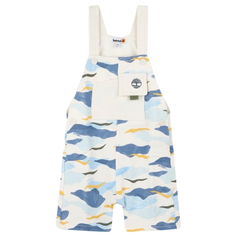 Salopette Blanc/Bleu Garçon bébé Timberland T60181 1