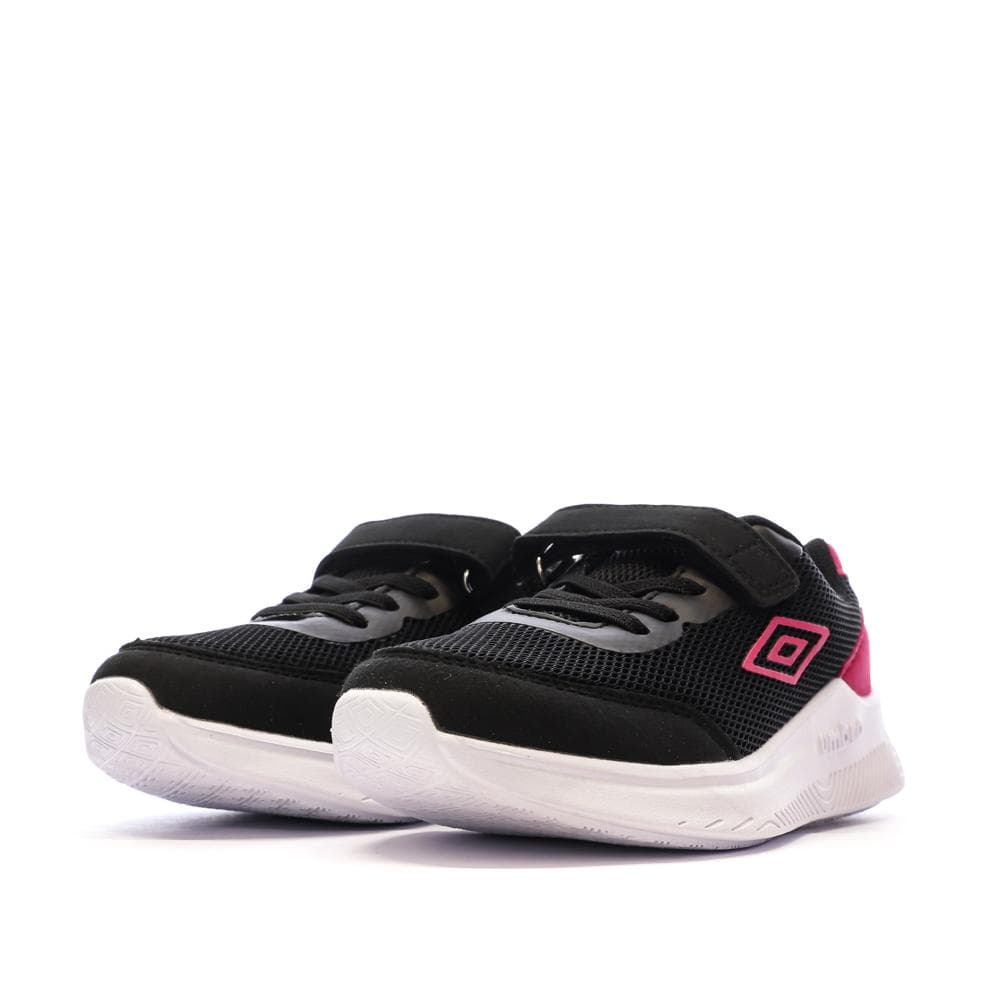 Baskets fille Umbro Nateo Noir/Rose – Style et confort sportif 6