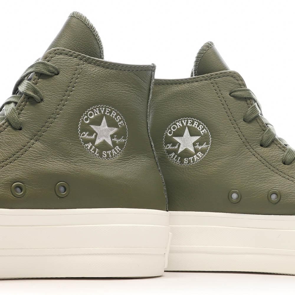 Baskets Kaki Femme Converse Chuck Taylor 7