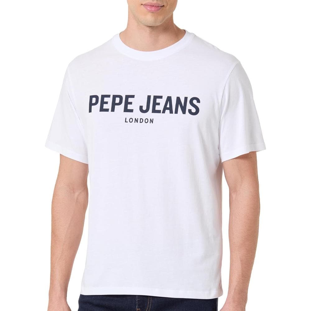 T-Shirt Blanc Homme Pepe jeans Pjl M NdS 1