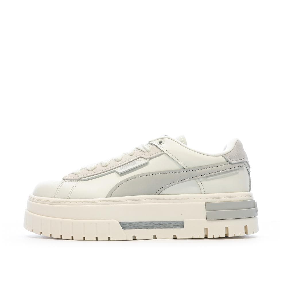 Baskets Écru/Gris Femme Puma Crashed Selflove 1